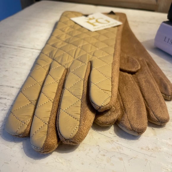 Puffer Diamond Quilted Gloves - Picture 9 of 9